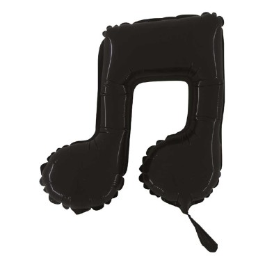 MUSIC NOTE DOUBLE BLACK 40  - 102 CM