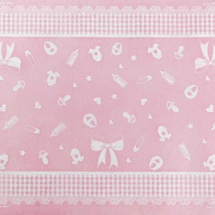 RUNNER TNT BATTESIMO ROSA CM 35X3 MT 2