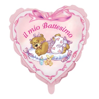 MINI SHAPE 9 INCH. BATTESIMO ROSA