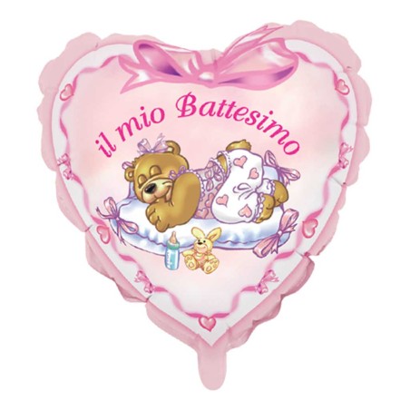 MINI SHAPE 9 INCH. BATTESIMO ROSA