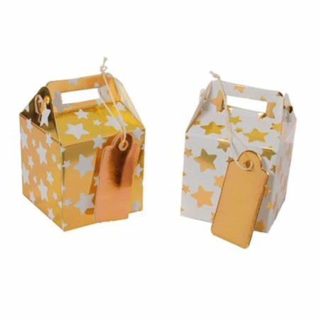 Scatoline oro 4 pz. ass.ti cm  5X5