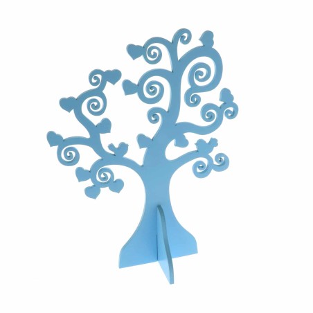 ALBERO DELLA VITA CELESTE H 26 CM