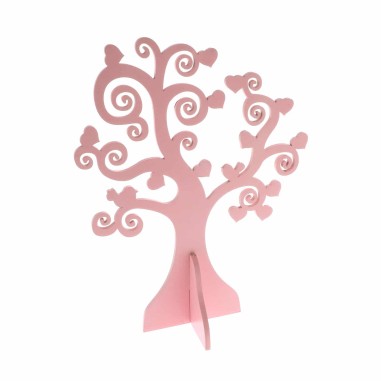 ALBERO DELLA VITA ROSA H 26 CM