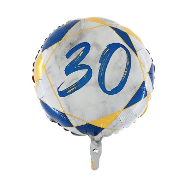 Marble Mate 30 Blue 45 cm - 18