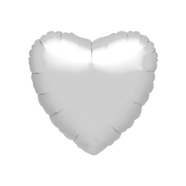 MINI SHAPE CUORE 9INCH ARGENTO LUCIDO