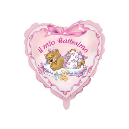 MINI SHAPE 9 INCH. BATTESIMO ROSA