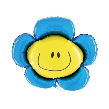 MINI FIORE SMILEY BLU 35 CM