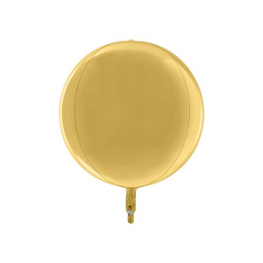 MYLAR GLOBO ORO 38 CM - 15"