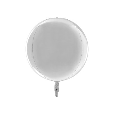 MYLAR GLOBO ARGENTO 38 CM - 15"