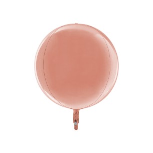MYLAR GLOBO ROSE GOLD 38 CM - 15"