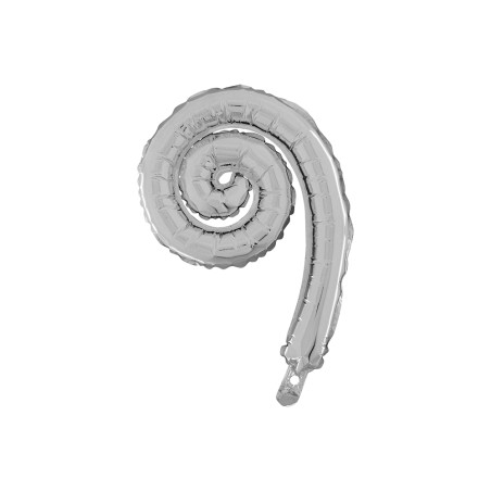 MYLAR SPIRAL.ARGENTO CM 26X36