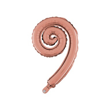 MYLAR SPIRAL.ROSE GOLD CM26X36