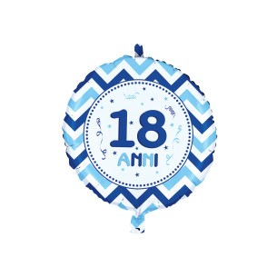 MYLAR CM. 23 18 ANNI CHEVRON CELESTE