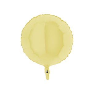 Tondo/round matte giallo 45 cm - 18"