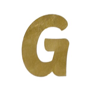 LETTERA  G  ORO STICK MM 7 BLS 48 PZ