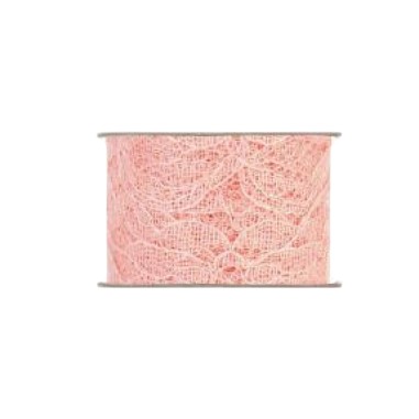 NASTRO PIZZO MM 40x20 MT ROSA