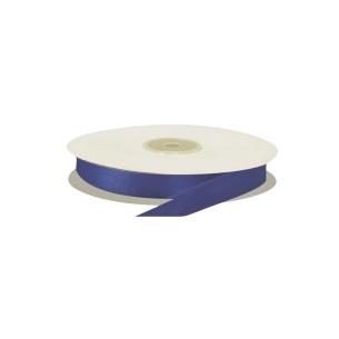 NASTRO DOPPIO RASO BLU MM10x50MT
