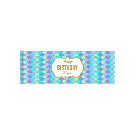 Etichette adesive Sirenetta cm 21x5 pz. 20