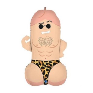 MYLAR MR SEXY H 85 CM CON CARD