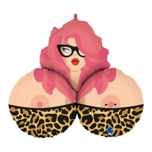 MYLAR MS SEXY L 85 CM