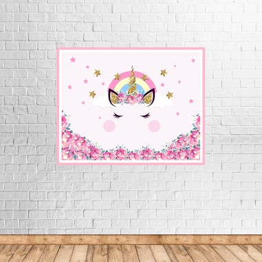 Poster mt 1x1,20 Unicorno