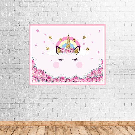 Poster mt 1x1,20 Unicorno