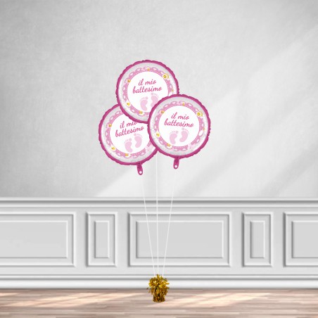 MINI SHAPE 9 INCH BATTESIMO ROSA