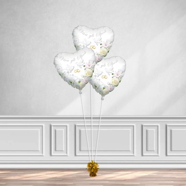 MYLAR BIG CM.80 CUORE SPOSI