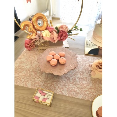 COFANETTO PER LA TAVOLA ORO IN VETRO...