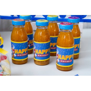 Succhi di frutta "Sonic" Happy Birthday