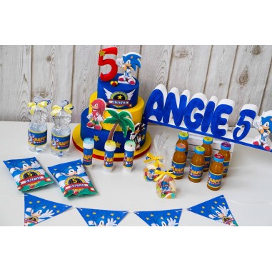 Bustine Patatine "Sonic"