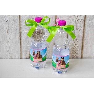 Bottigliette acqua "Masha e Orso"
