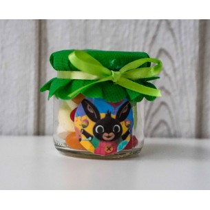 Barattolino in vetro con Caramelle