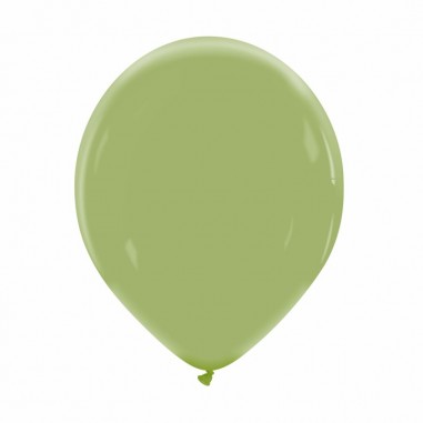 Palloncini 12" Premium busta 100 pz. Verde Ninfea/Oliva