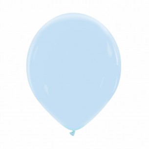 Palloncini 12" Premium busta 100 pz. Blu Maya/Celeste
