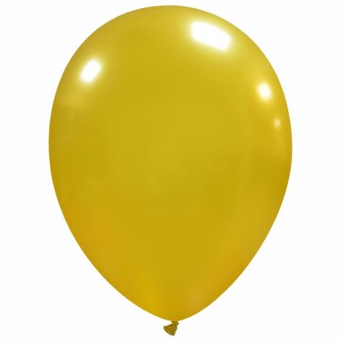 Palloncini 12" Metal busta 100 pz. Oro