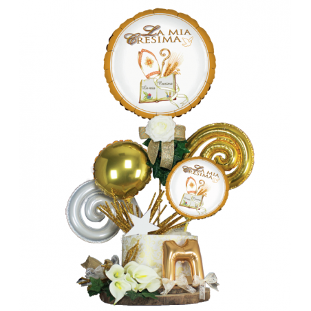 MYLAR SPIRALINA BIANCA CM26X36