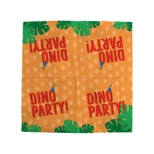 Tovaglioli 33 cm DINO PARTY- 20 pz. 2