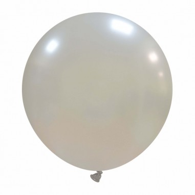 Palloncini 19" Metal busta 50 pz. Argento