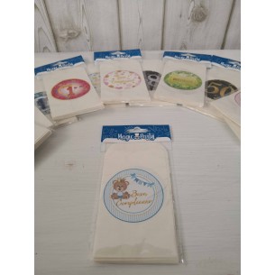 Bustine personalizzate "Buon Compleanno orsetto celeste"... 2