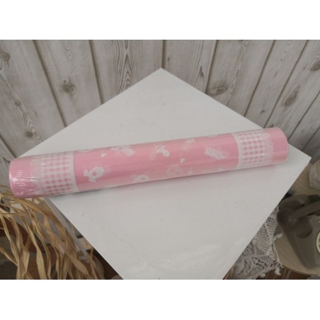 RUNNER TNT BATTESIMO ROSA CM 35X3 MT