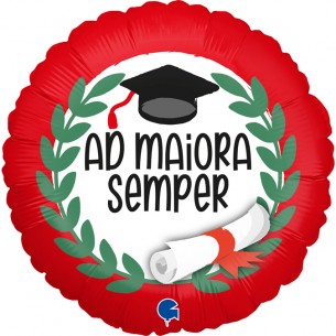 Laurea/Ad Maiora Semper cm 45 - 18" 2