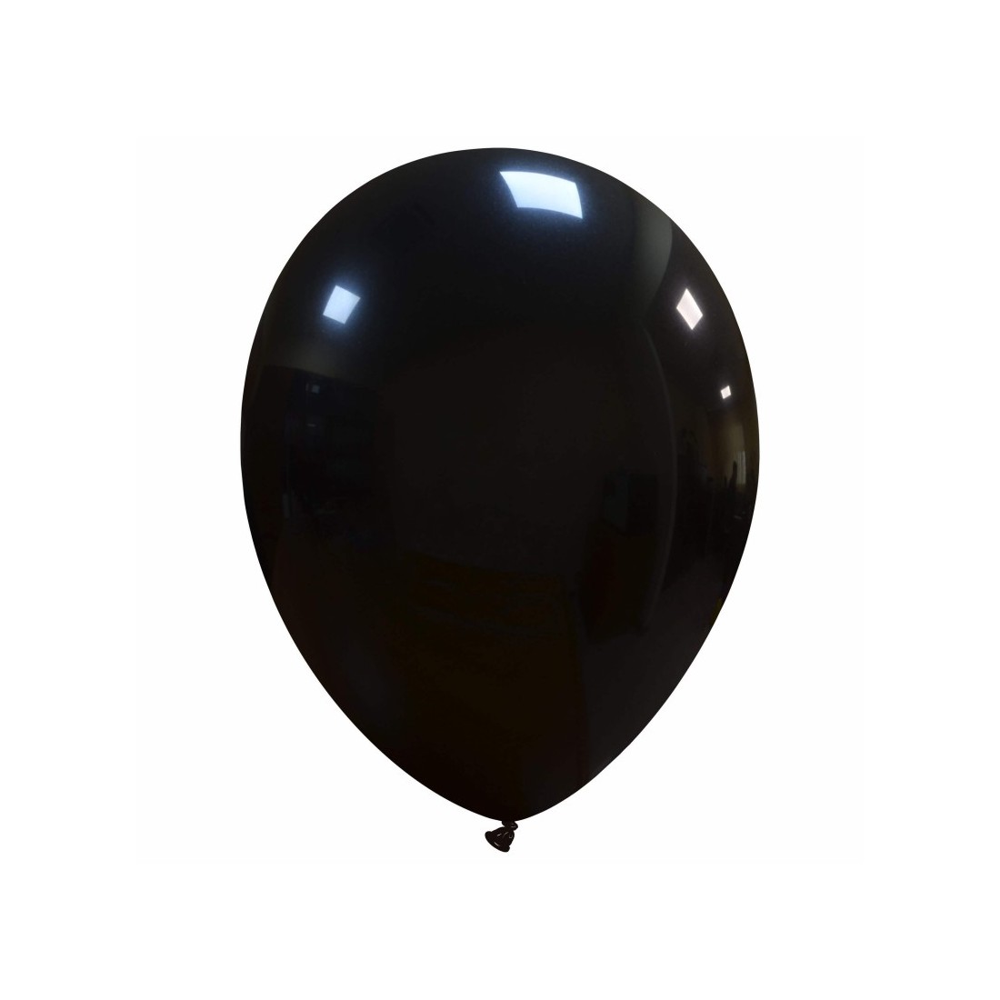 Palloncini 10 Standard busta 100 pz. Nero