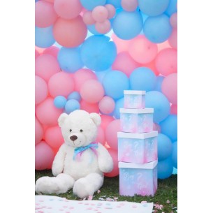 SET 4 SCATOLE BOY OR GIRL misure cm 23x23, 19x19,15x15,... 2