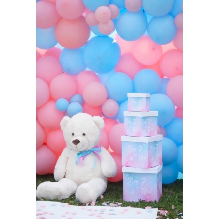 Palloncini 5" Premium busta 100 pz. Rosa Gomma