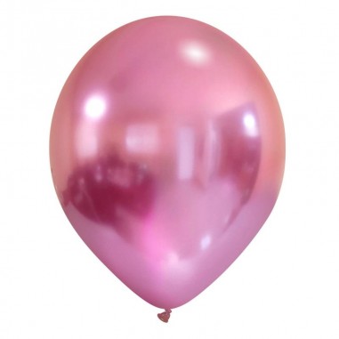 Palloncini 13" Titanium busta 50 pz. Rosa