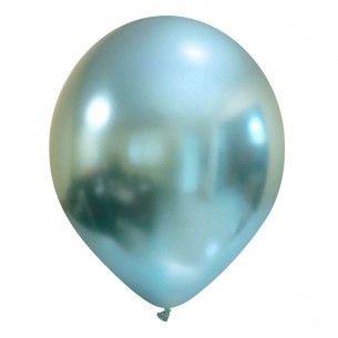 Palloncini 13" Titanium busta 50 pz. Celeste
