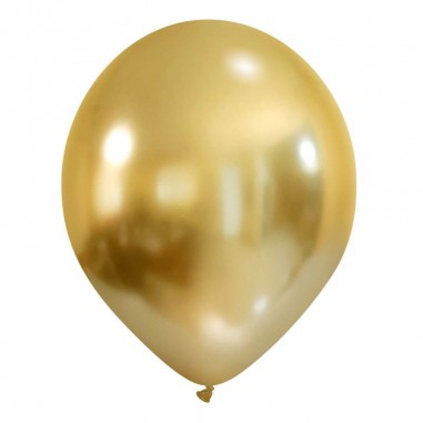 Palloncini 13" Titanium busta 50 pz. Oro Chiaro