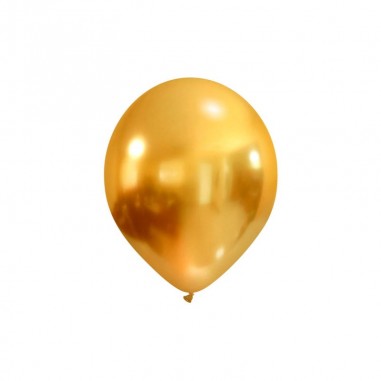 Palloncini 5" Titanium busta 50 pz. Oro