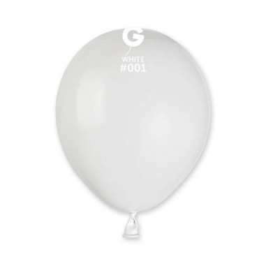 Palloncini Gemar 5" Bianco 001